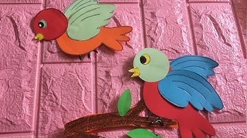 hướng dẫn cắt con chim sẻ bằng giấy thủ công đơn giản vô cùng