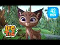 Leo & Tig - Сervo vermelho e mais episódios completos | Desenhos infantil 🐯🦁