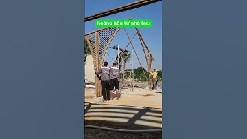 "Nhà Tre Hòa Bình - Kiến Trúc Xanh Hòa Quyện Với Thiên Nhiên Sông Núi #nhactre  ,#videos