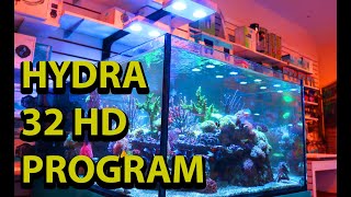 Aqua Illumination Hydra 32HD Program + Par Readings