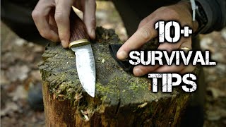 10+ Bushcraft Tips: Upside Down Fire | Survival Skills