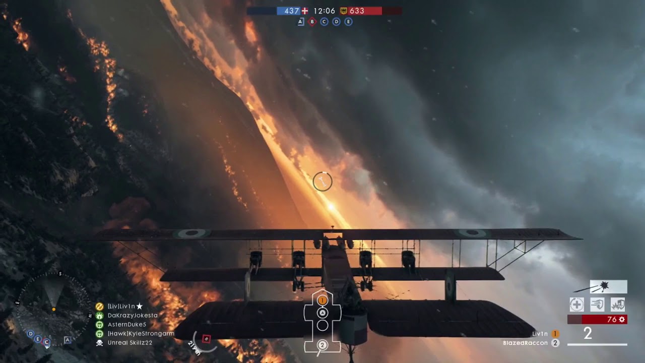 Battlefield 1: Level 5 Pilot Tries The Heavy Bomber Ilya Muromets Gameplay