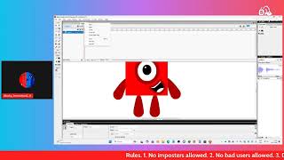 I'm making styles Numberblocks Macromedia Flash