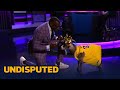 Shannon Sharpe celebrates LeBron & the Lakers' NBA title with a special guest | UNDISPUTED