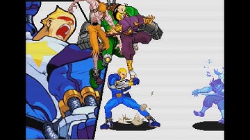 Captain Comando Combos - Marvel vs Capcom