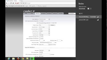 configuración de rocket m2 de ubikiti