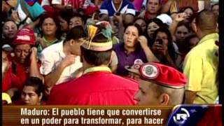 Nicolás Maduro en Delta Amacuro maneja el caso de señora gritona que no le dejaba hablar