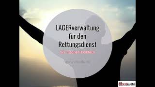 Lagerverwaltung Für Den Rettungsdienst Wir Machens Einfach E I N F A C H