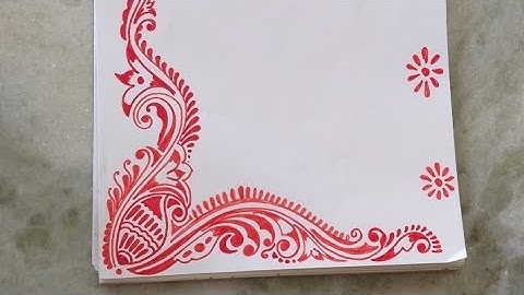 Border & corner design for student