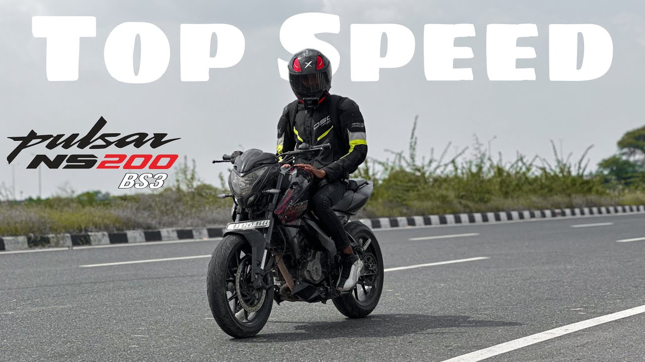 Bajaj Pulsar Ns200 Bs3 Top Speed | Fully Modified