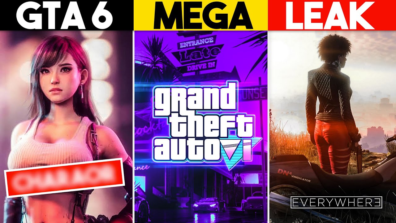 GTA 6 MEGA LEAK Main Character Vice City Story Details MORE 
