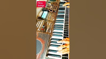 Filmy Strings Casio CTX9000IN #trending #pianocover #music