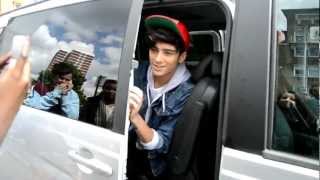 Zayn, Harry &amp; Louis leaving hotel (July 30, 2012)
