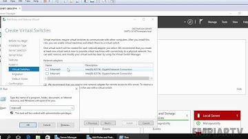 How to Install Hyper V Role in Windows Server 2016 TP4