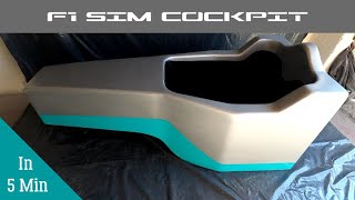 How to build an F1 Sim Cockpit -  In 5 Minutes