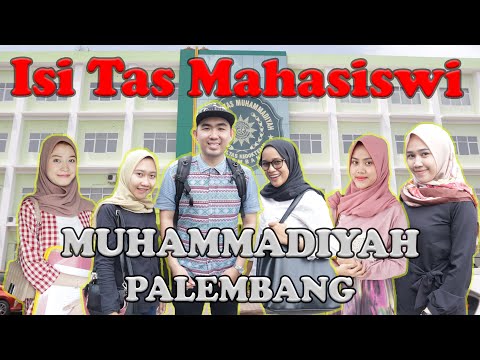 Pesona Cewek UMP!! Bongkar isi tas Mahasiswa Muhammadiyah Palembang!!!