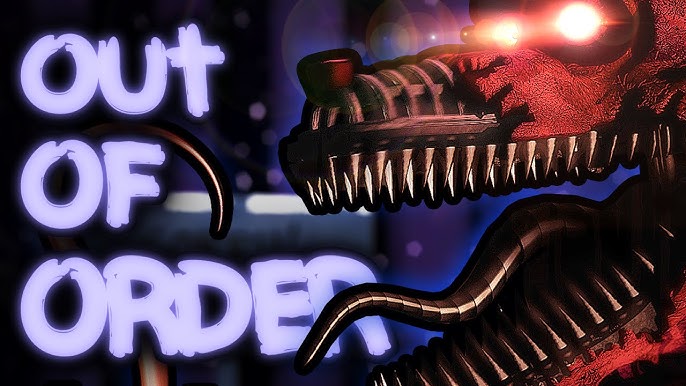 Nightmare Foxy timelapse #fnaf #foxy #horror, Fnaf 4