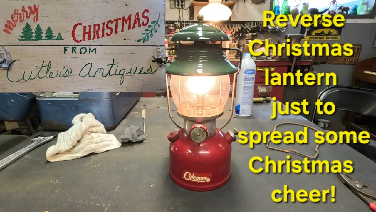 Merry Christmas from Cutler's Antiques, my version of a Coleman