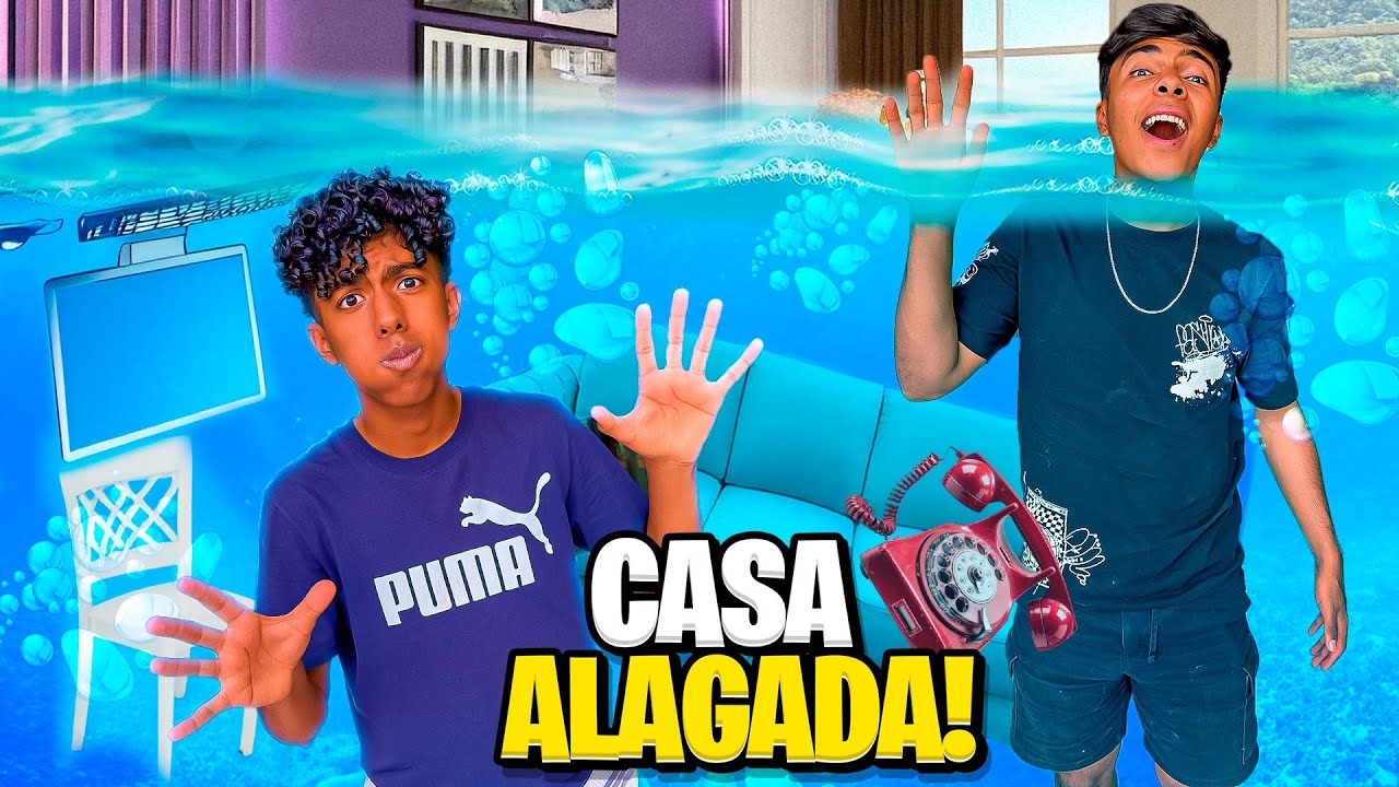 NOSSA CASA ANTIGA FOI DESTRUÍDA POR ÁGUA!! *será que perdemos a casa?