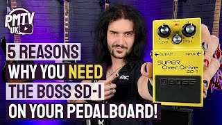 5 Reasons You NEED A Boss SD-1 Super Overdrive! - This Little Yellow Pedal  Is Iconic, & Here's Why!