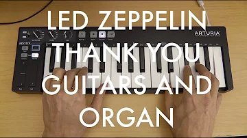 LED ZEPPELIN: "Thank you" Guitar and organ