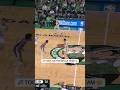 Jayson Tatum weaves through traffic for the easy slam 😤