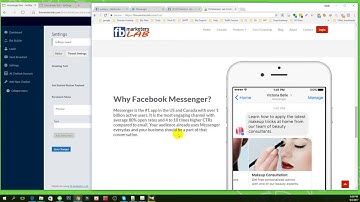 Messenger Chatbot Persistent Menu Setup