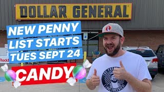 🍫 CANDY! New Penny List at Dollar General starts Tuesday September 24th by The Freebie Guy 20,005 views 4 years ago 3 minutes, 30 seconds
