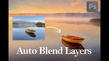 Auto Blend Layers in Photoshop Best Explained video