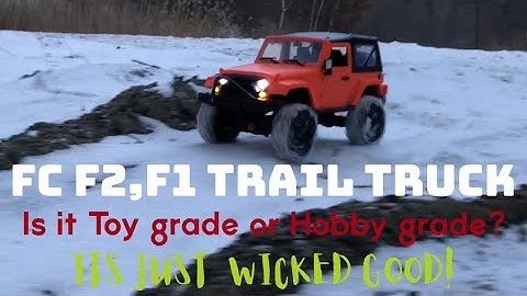 FC Model F1/F2 1/14 Rc J_ _p Clone Trail video and truck review!