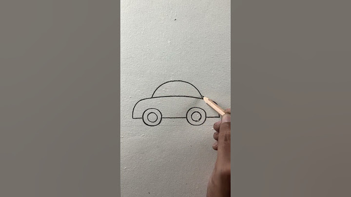 Simple car drawing