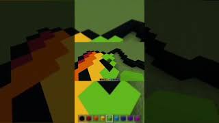 Rainbow Star Minecraft Pixel Art