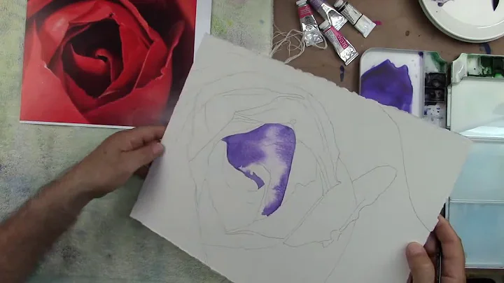 Free Watercolor Demonstration for the Burlingame A...