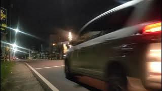 SUASANA JALANAN DI MALAM HARI.!