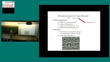 Atmosphere dynamics,  5/5: Quasigeostrophic dynamics and turbulence