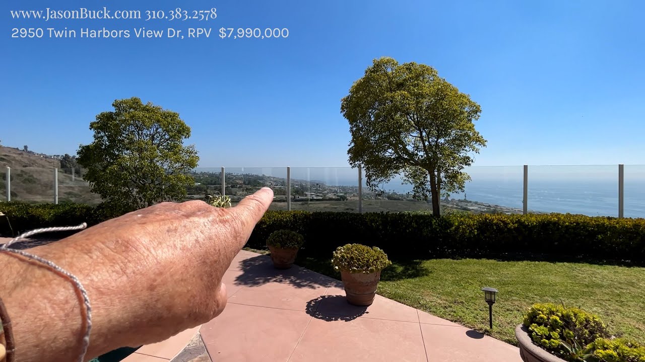 Luxury Lifestyle Trump Ocean View Homes for Sale in Palos Verdes at 2950 Twin Harbors View Dr