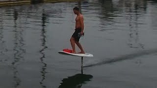 DIY Electric Hydrofoil Part 13 - Learning to Ride DIY Electric Hydrofoil Part 13 - Learning to Ride