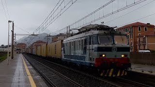 E633.204 OLD Sul TC da Verona Q.E. a La Spezia Migliarina (Deviato) in transito a Lavagna !!!