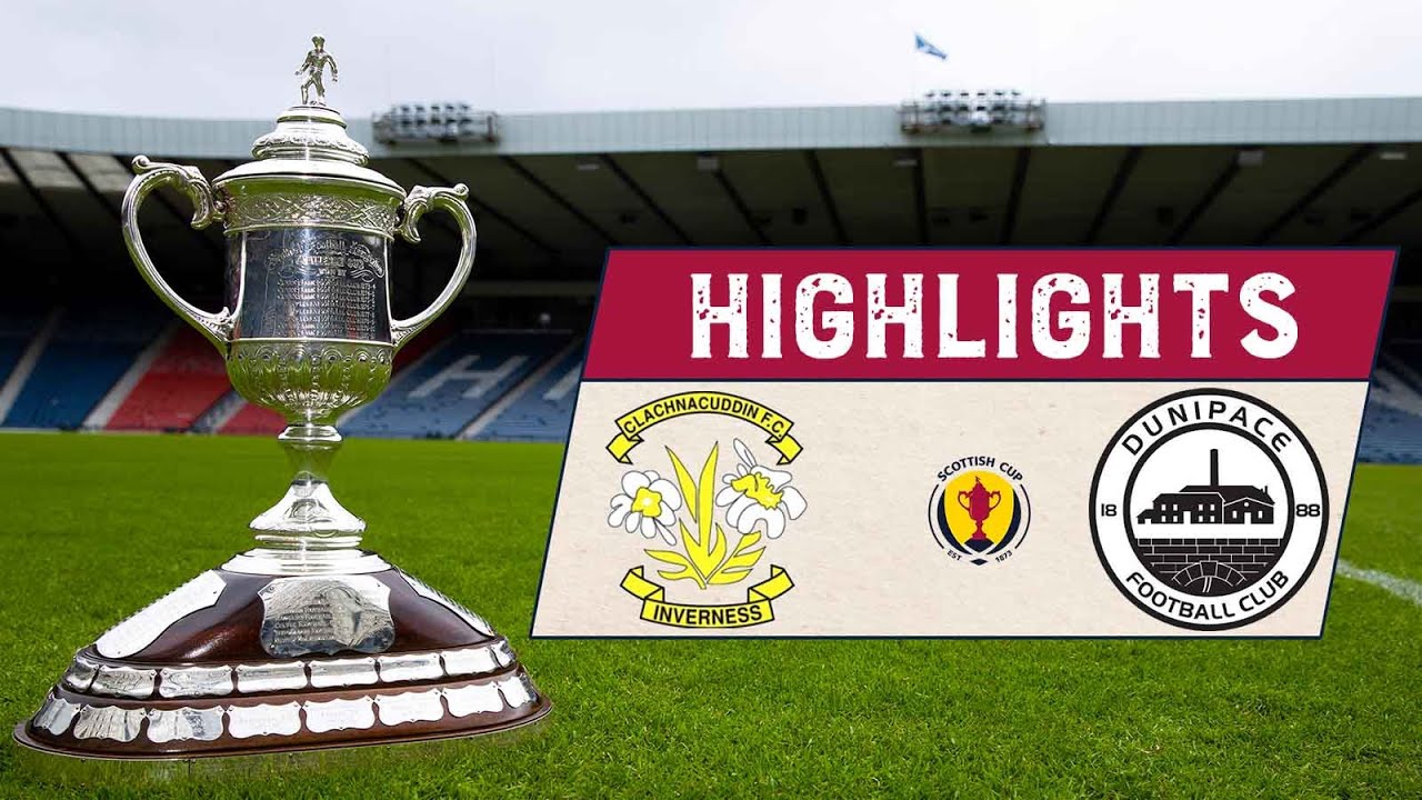 HIGHLIGHTS | Clachnacuddin 1-2  Dunipace | Scottish Cup 2021-22 First Round