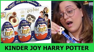 Распаковка яиц Киндер Сюрприз - Киндер Джой Гарри Поттер  (Kinder Joy - Harry potter)