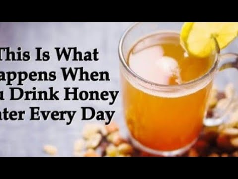 #How to loss weight fast? Benefits Of Honey with warm water |Health&beauty with sadia| - YouTube