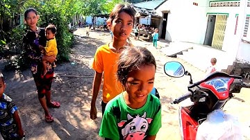 15 ngày cơm 0 đồng mới quây lại với các cháu xóm nghèo 1 lần - Châu Lăng, Tri Tôn, AG 05/02/2023