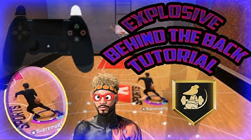 NBA 2K20 TELEPORT BEHIND THE BACK DRIBBLE TUTORIAL W/CONTROLLER OVERLAY! BECOME UNGUARDABLE!