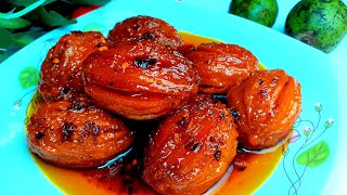 টক ঝাল মিষ্টি আস্ত আমড়ার আচার | আমড়ার আচার | Amrar Achar Recipe | Hog Plum Pickle | Achar Recipe