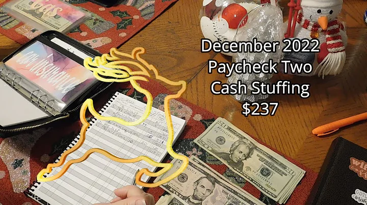 December 2022  Paycheck Two Cash Stuffing