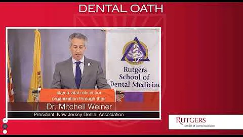 President Mitchell Weiner Speaking at Rutgers Scho...