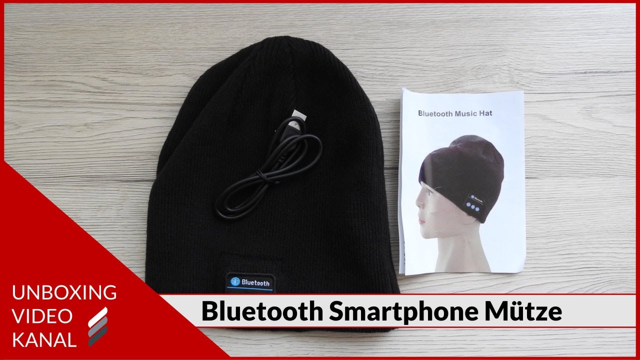  Update  Bluetooth Mütze für Smartphone - Unboxing Video