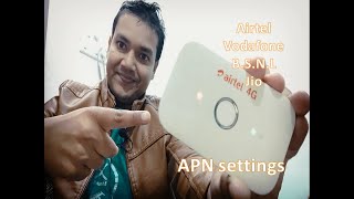 How to solve Reliance Jio, Vodafone, Bsnl Unlocked Airtel 4G Hotspot Huawei apn setting 100% working screenshot 4