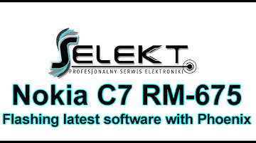 Nokia C7 (RM- 675) Flashing latest software with Phoenix