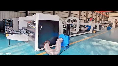 SP-4000*2500mm,Automatic folder gluer and stitcher machine